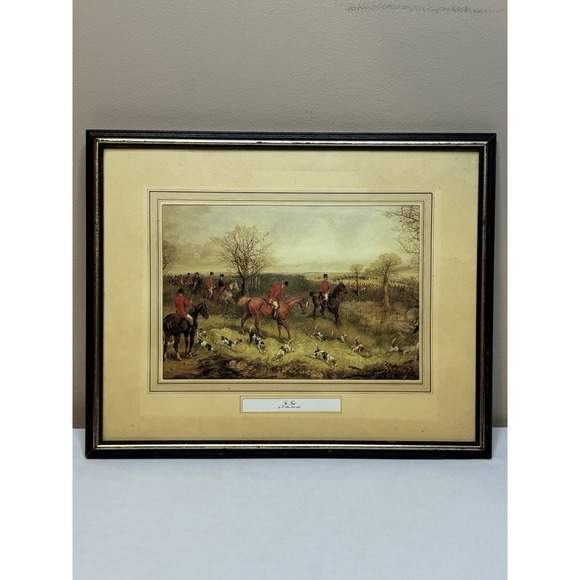 Other - The Find By H‎ Allen (1810-1894) Frammed Print 9x7 From Canada